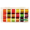 thumbnail image 2 of Madeira Rayon Embroidery Thread 5500 Yard Cone - Blue Color 1295 For Machine Embroidery & Sewing 2 of 6