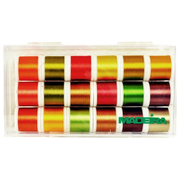 Madeira 18 Spool Autumn Collection Madeira Rayon Thread 8040AC