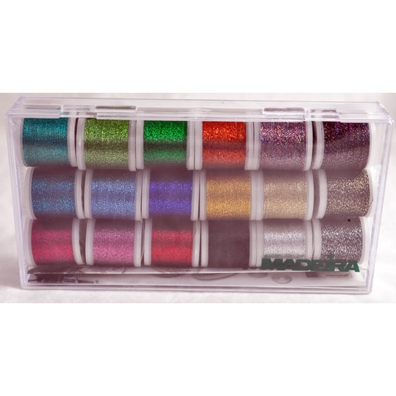 Madeira 18 Spool Gift Box Supertwist Metallic  20928019