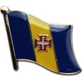 thumbnail image 1 of Madeira Flag Lapel Pin, 1 of 2