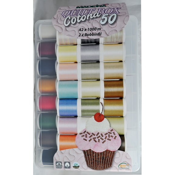 Madeira Incredible Threadable Quilt Box Cotona 50 20929350