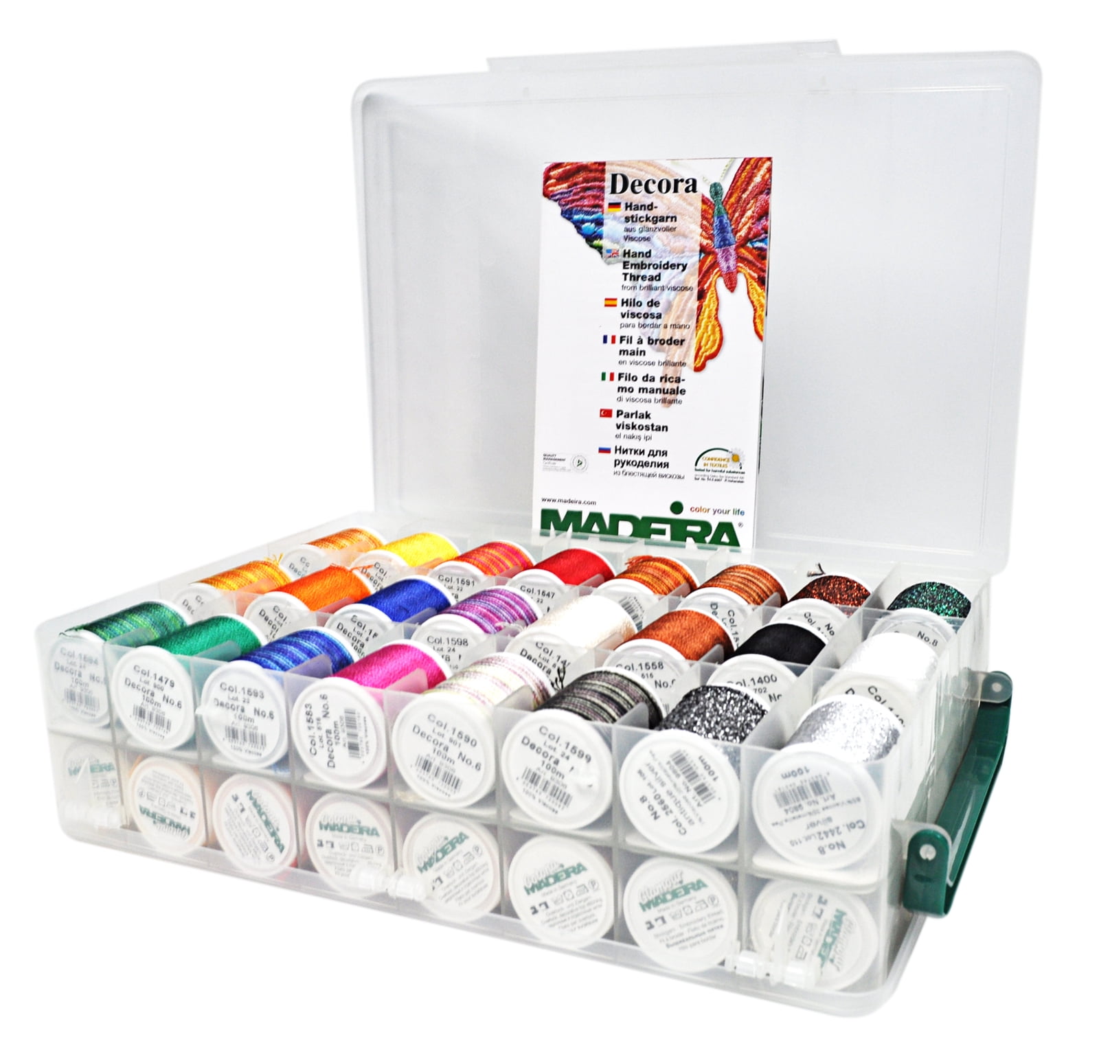 Madeira Overlock Inspiration Box Decorative Serger Thread
