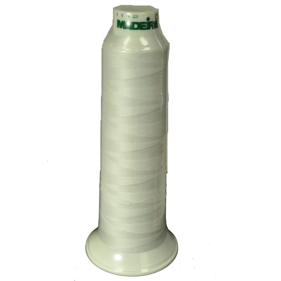 Madeira Poly White 2000YD Serger Thread 91288010