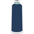 thumbnail interactive-video image 1 of Madeira Rayon Embroidery Thread 5500 Yard Cone - Blue Color 1295 For Machine Embroidery & Sewing 1 of 6
