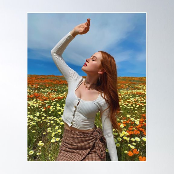 Madelaine Petsch Photo Poster Wall Art, Modern Wall Decor For Living Room Bedroom, 8x12 UNFRAMED