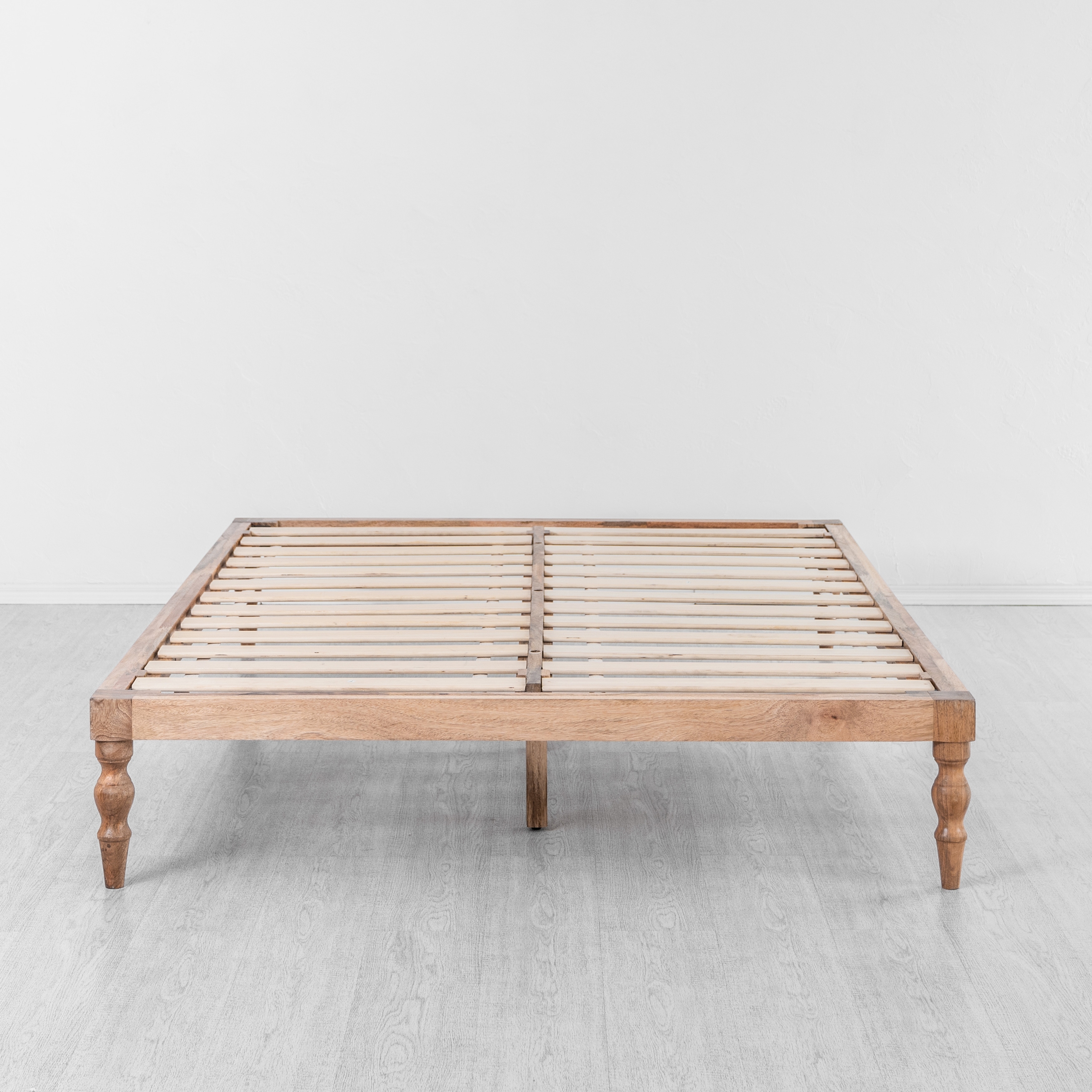 Madeleine Home MH London Rhonda Solid Mango Wood Platform Bed natural