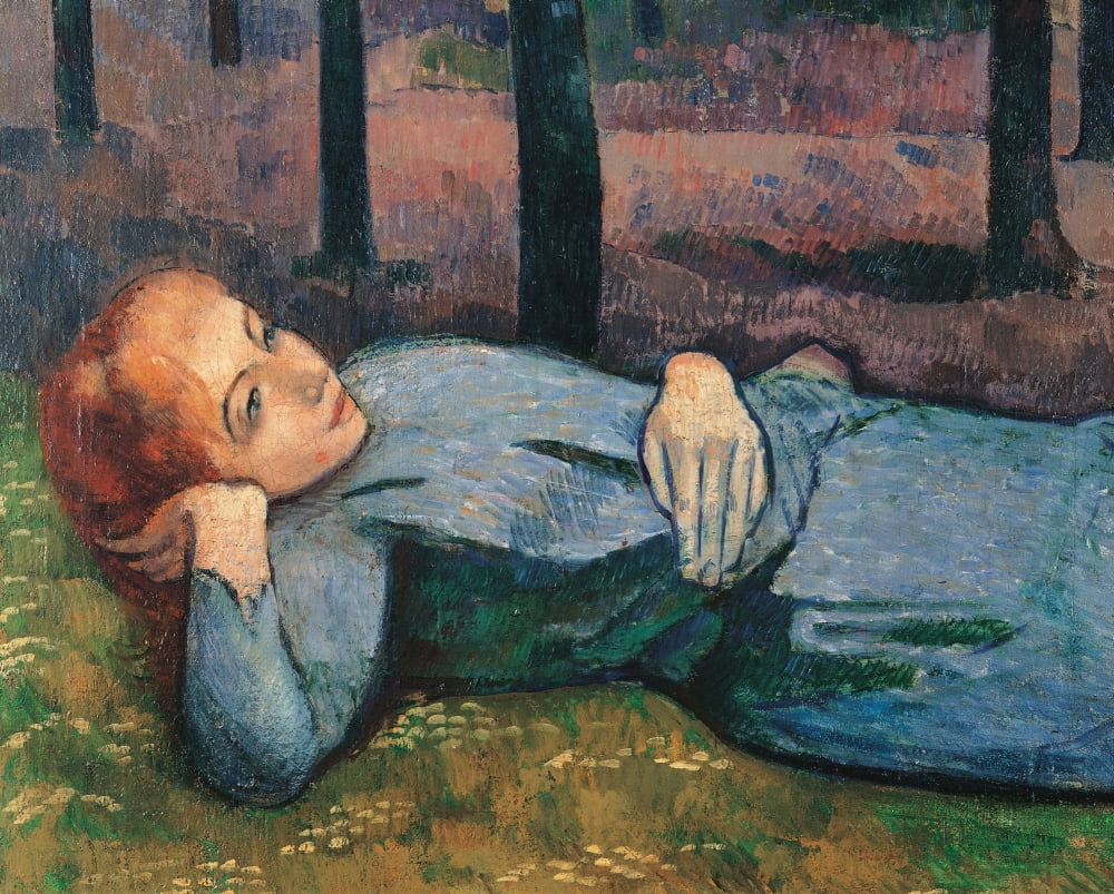 Madeleine In The Bois Damour Canvas Art - (24 x 18)