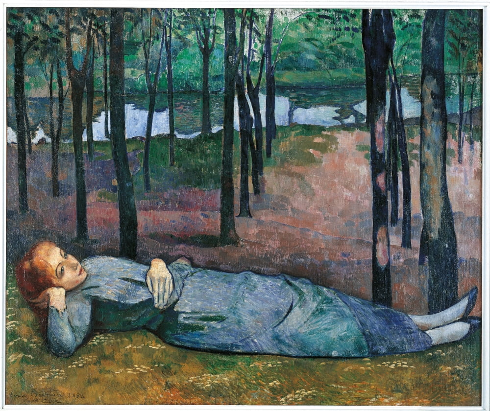 Madeleine In The Bois Damour Canvas Art - (24 x 18)