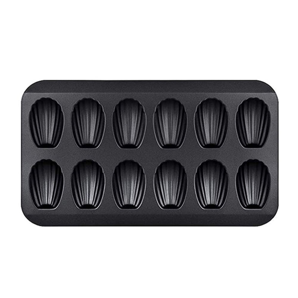 Madeleine Pans 12Cavity Heavy Duty Madeleine Cookies Trays Shell Shape