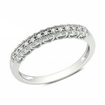 Madeline Anniversary Band Ring Cz Sterling Silver Womens Ginger Lyne Collection