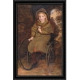 thumbnail image 1 of Madeline Scott 28x40 Large Black Ornate Wood Framed Canvas Art by Ford Madox Brown, 1 of 2