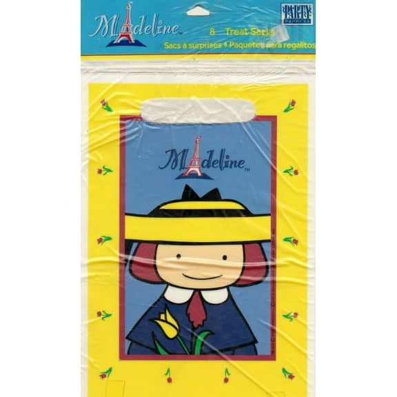 Various Madeline Vintage 2002 Party Favor Bags, 8 Count