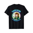thumbnail image 1 of Mademark X Daria - Sarcasm. It'S a Great Way to Deal T-Shirt | Selected Pure, Interesting Design, Short Sleeve, Soft and Breathable, Suitable for All Seasons, Comfortable, Crew Neck, 1 of 7
