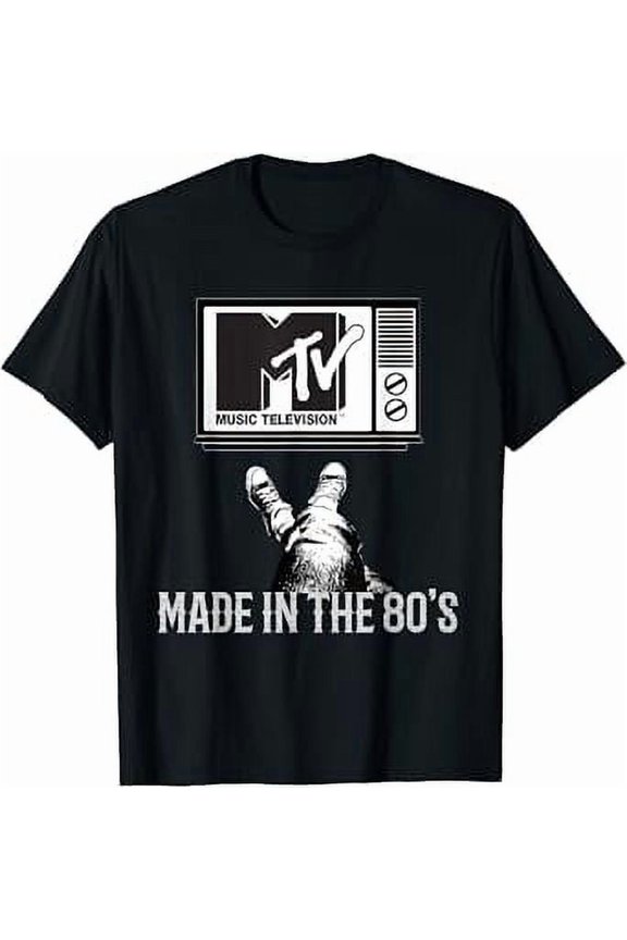 Mademark X Mtv - Mtv Made In The 80'S Vintage Birthday Gifts Shirt For Mtv Fans Men Women T-Shirt Unisex S To 5XL, Birthday Gift