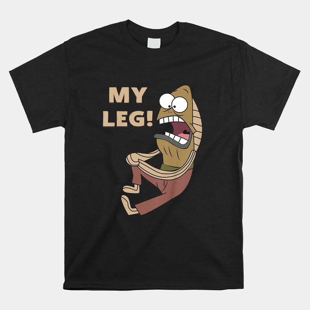 Mademark X Spongebob Squarepants Fred The Fish My Leg Shirt