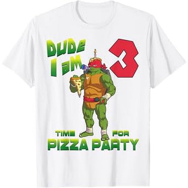 Mademark x Teenage Mutant Ninja Turtles Dude I am 3 Years Old Raph