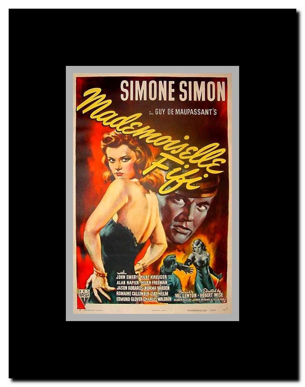 Mademoiselle Fifi Framed Movie Poster