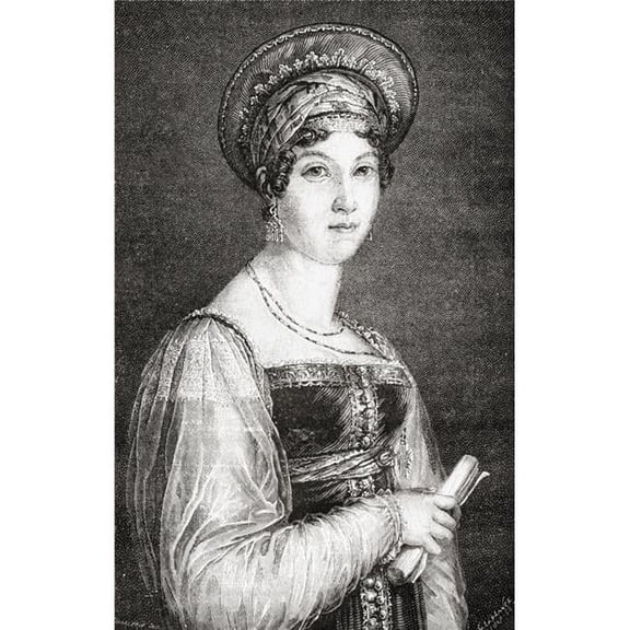 Mademoiselle Mars Anne-Franoise-Hippolyte Boutet 1779-1847 Actress At Poster Print - Large - 24 x 36
