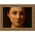 thumbnail image 1 of Mademoiselle de Fitz-James [detail: 2] 24x20 Gold Ornate Wood Framed Canvas Art by Fantin Latour, Ignace Henri Jean Theodore, 1 of 2