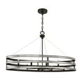 thumbnail image 1 of Madera 8-Light Linear Chandelier in English Bronze, 1 of 5