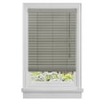 thumbnail image 1 of Madera Falsa Cordless 2" Faux Wood Plantation Blind 29x64 - Grey, 1 of 3
