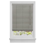 Madera Falsa Cordless 2" Faux Wood Plantation Blind 48x64 - Grey