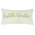 thumbnail image 1 of Madera by Levtex Home - Decorative Pillow (12x24in.) - Cuddle Weather - Gold, and White, 1 of 3