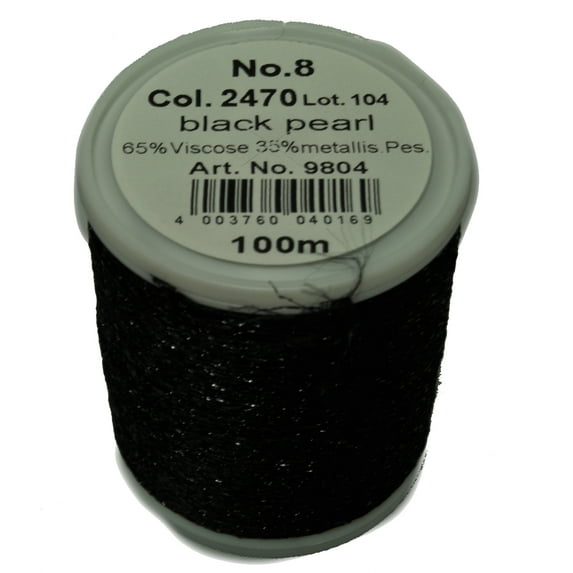 Maderia Sewing Machine Thread Black Pearl
