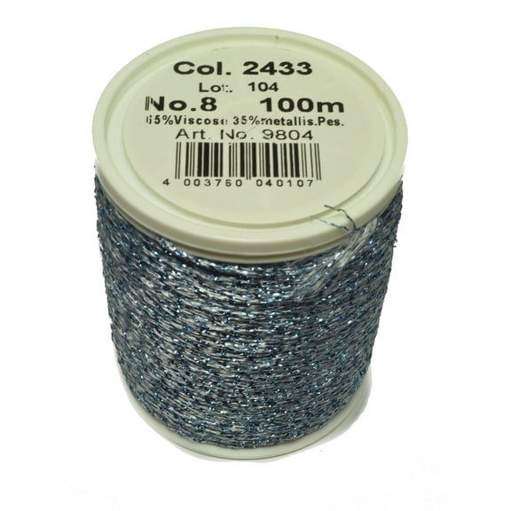 Maderia Sewing Machine Thread Sky Blue/White