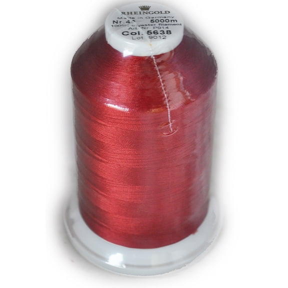 Maderia Thread Polyester 5638 Burgundy 914405638