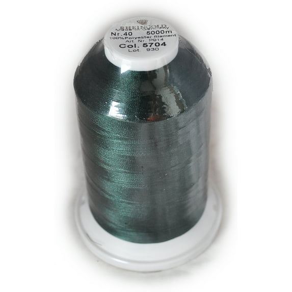 Maderia Thread Polyester 5704 Mallard Green 914405704