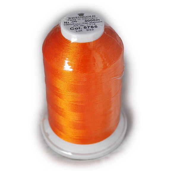 Maderia Thread Polyester 5765 True Orange 914405765