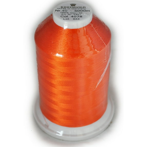 Maderia Thread Rayon 4078 Tangerine 901404078