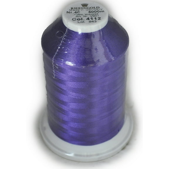 Maderia Thread Rayon 4112 Light Purple 901404112
