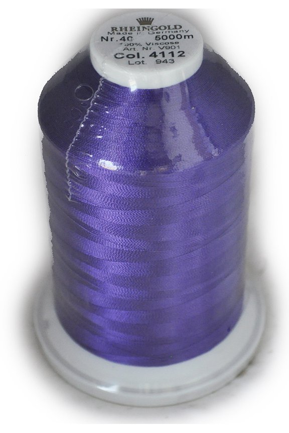 Maderia Thread Rayon 4112 Light Purple 901404112