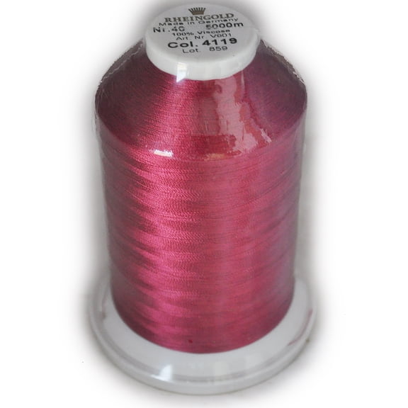 Maderia Thread Rayon 4119 Medium Burgundy 901404119