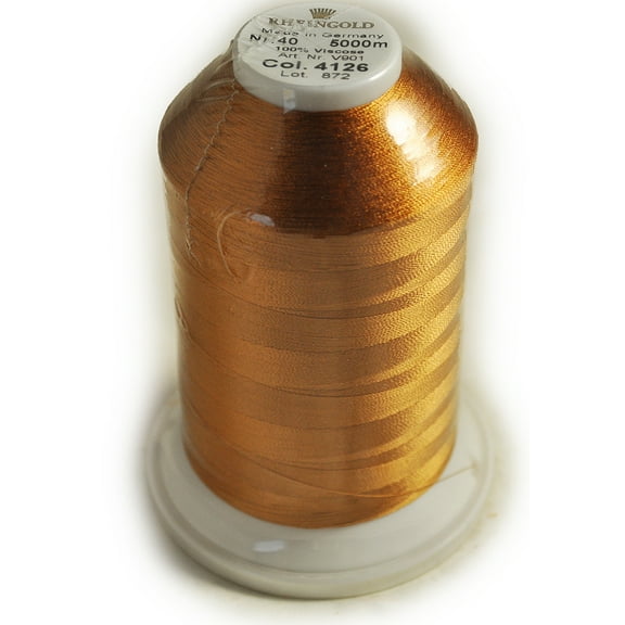 Maderia Thread Rayon 4126 Tan 901404126