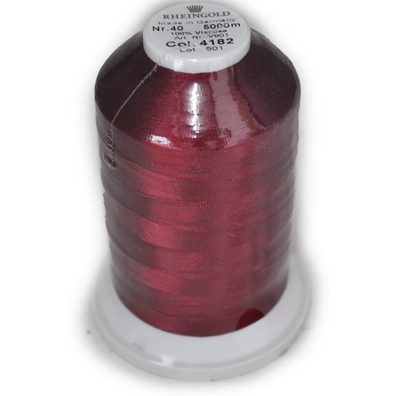 Maderia Thread Rayon 4182 Dark Red 901404182