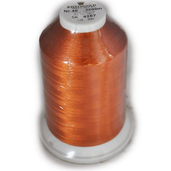 Maderia Thread Rayon 4257 Brown 901404257