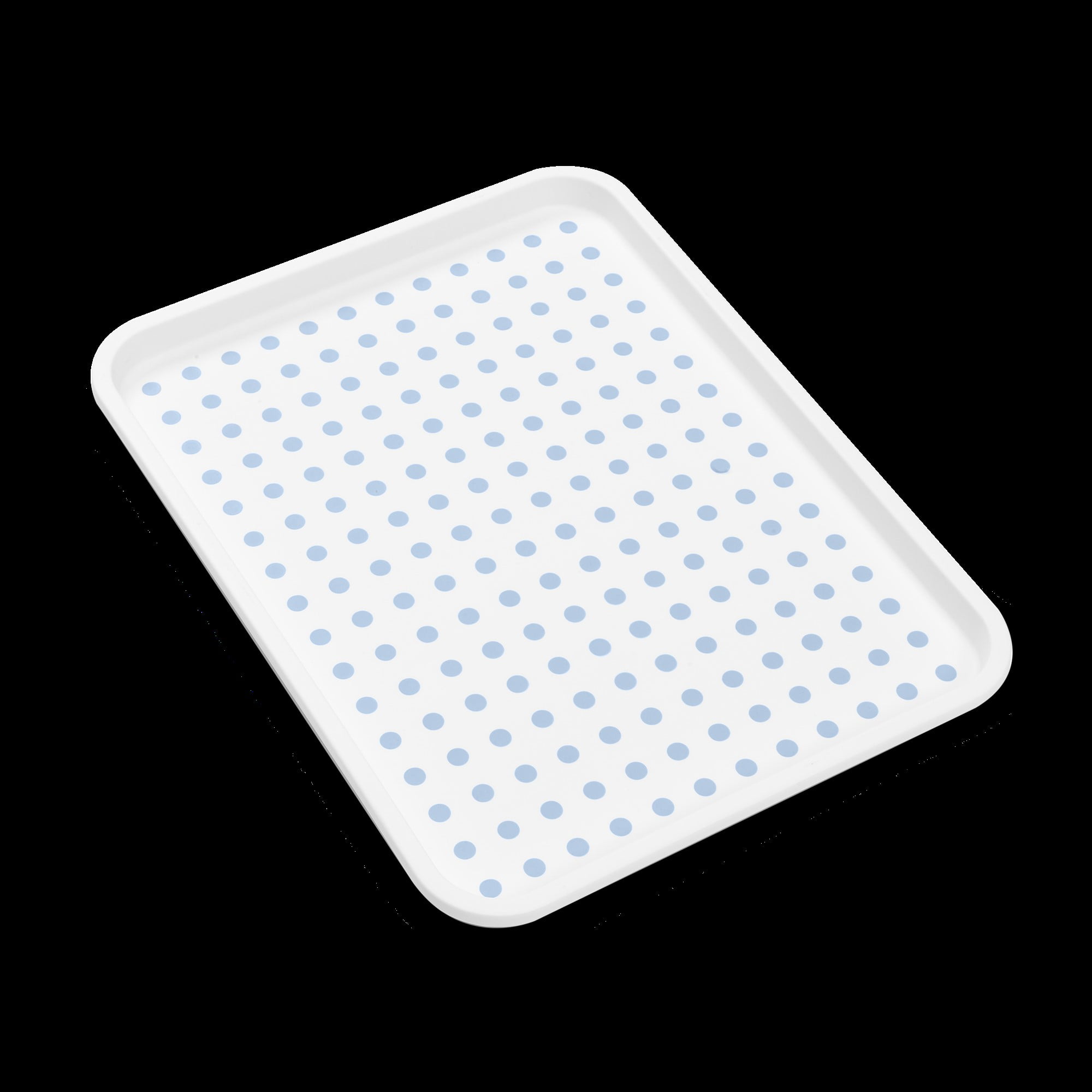 Madesmart Under Sink Bath Tray, Storage Organizer, Protects Under sink Surface, White