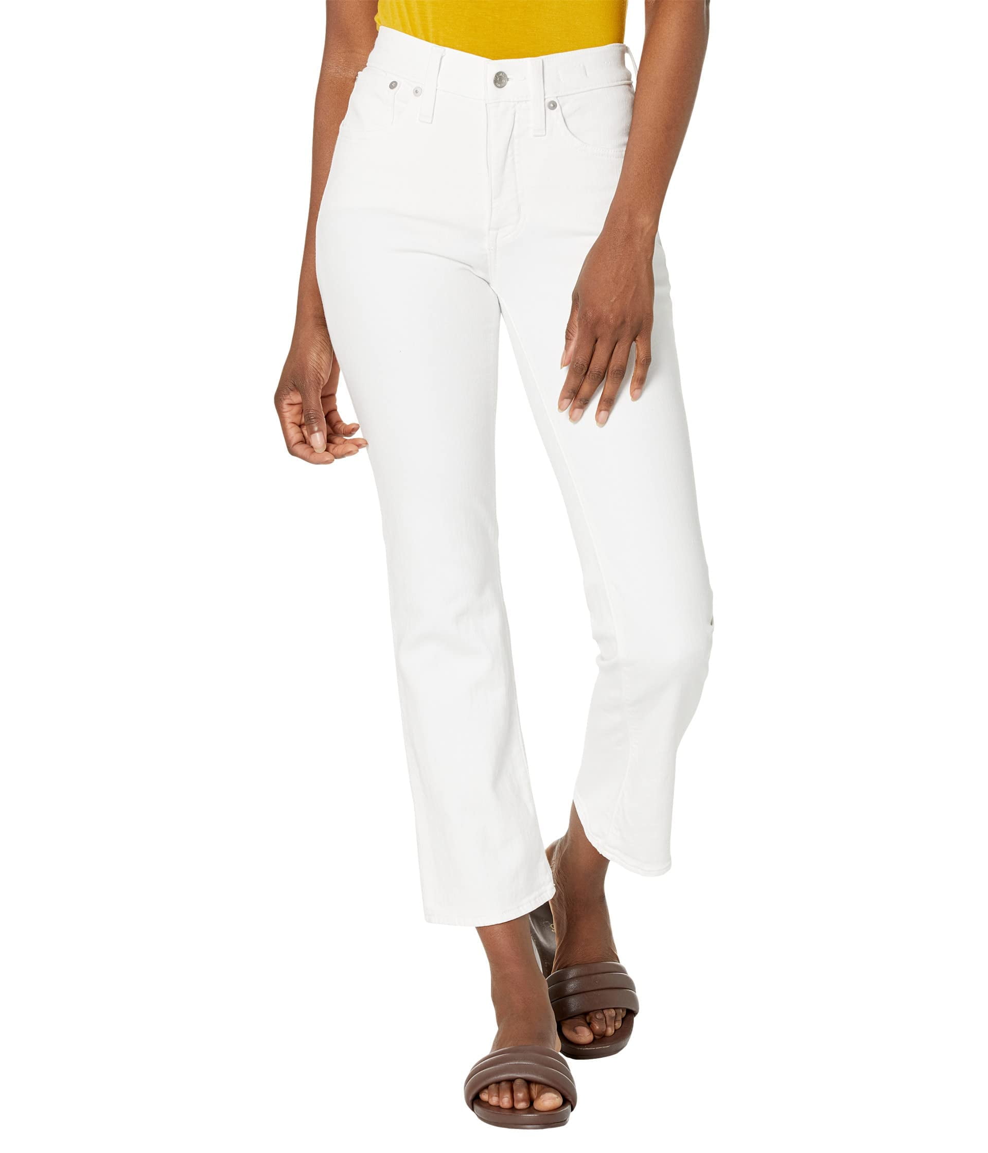 Madewell® Kick Out Crop Jeans – Summer Capri Pants for Women – Mid