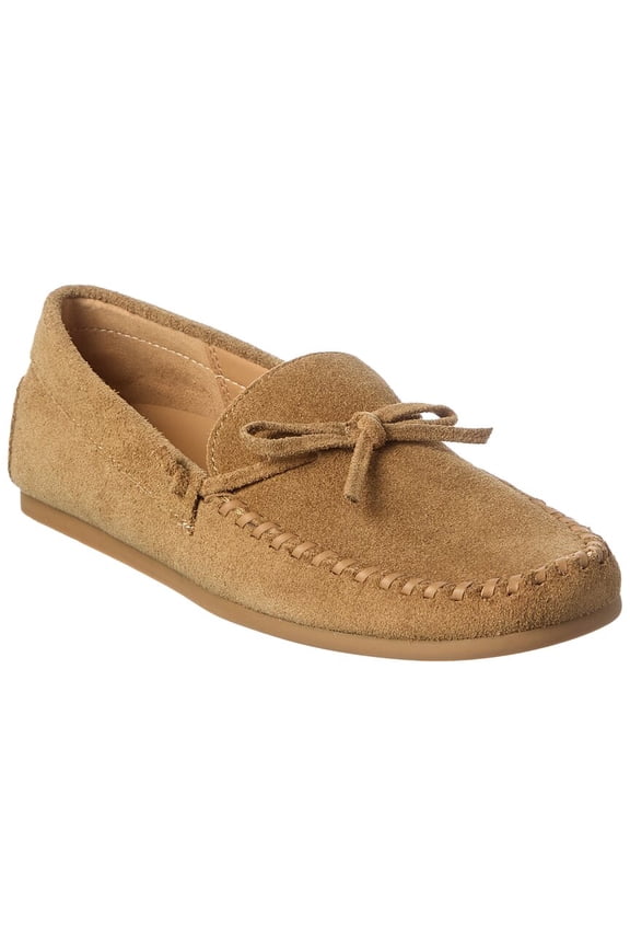 Meadow Suede Driver, 10, Tan