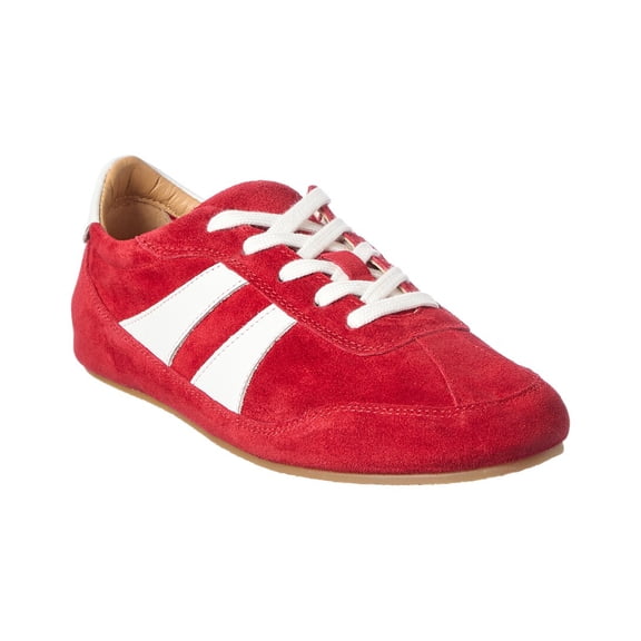 Madewell Oaklynne Suede Sneaker, 39, Red
