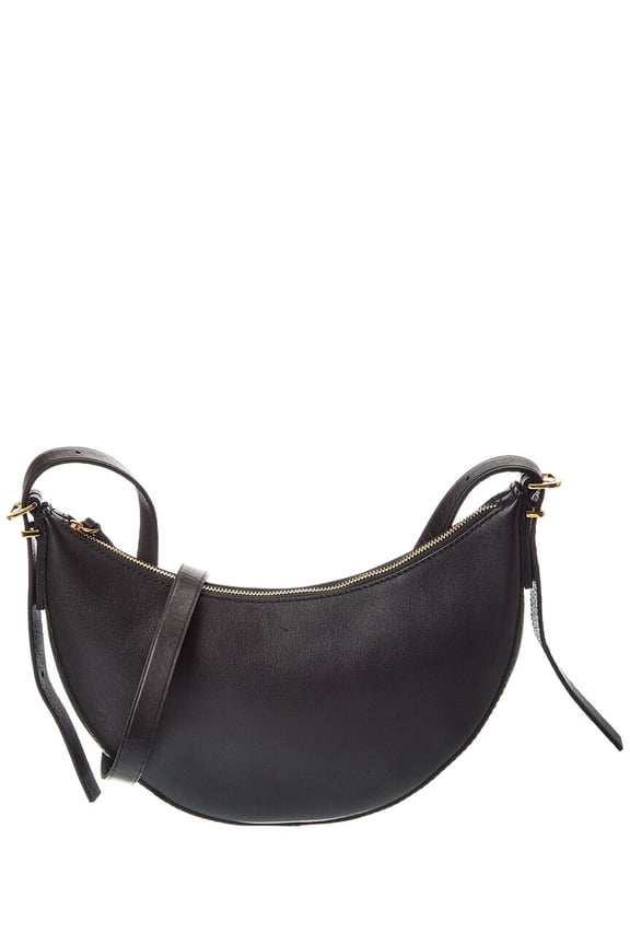 The Essential Convertible Top Handle Crossbody Mini Bag, Black