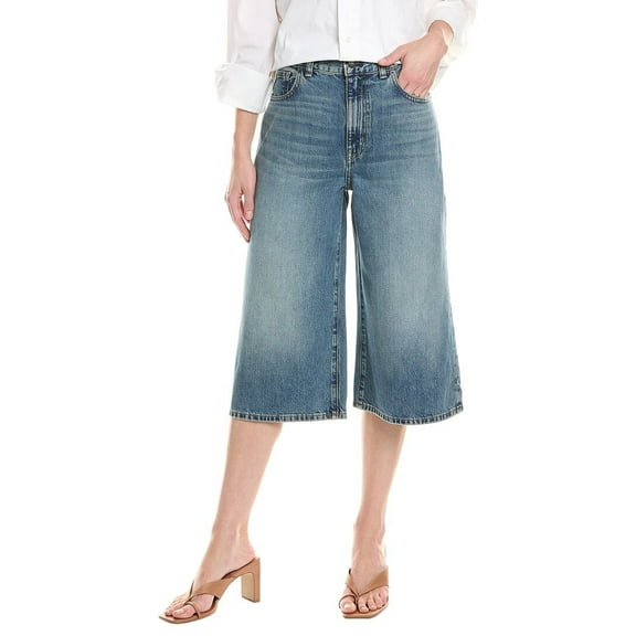 Madewell womens  Billings Wash Denim Culotte Jean, 24, Blue