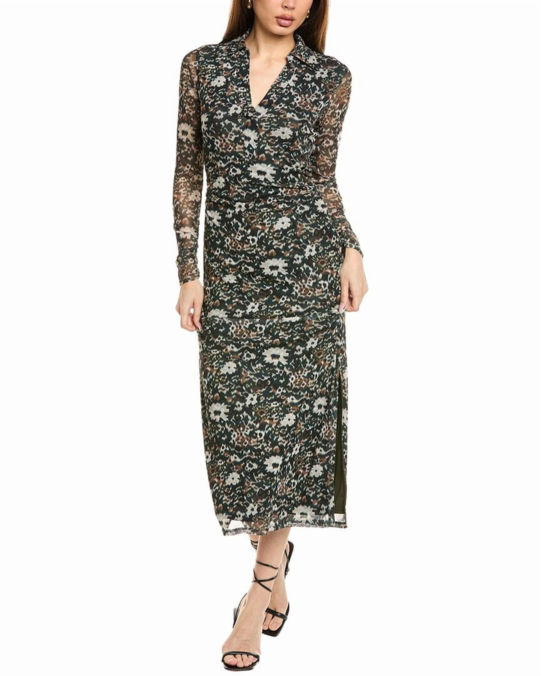 Madewell womens Chandra Midi Dress, xs, Brown - Walmart Business Supplies