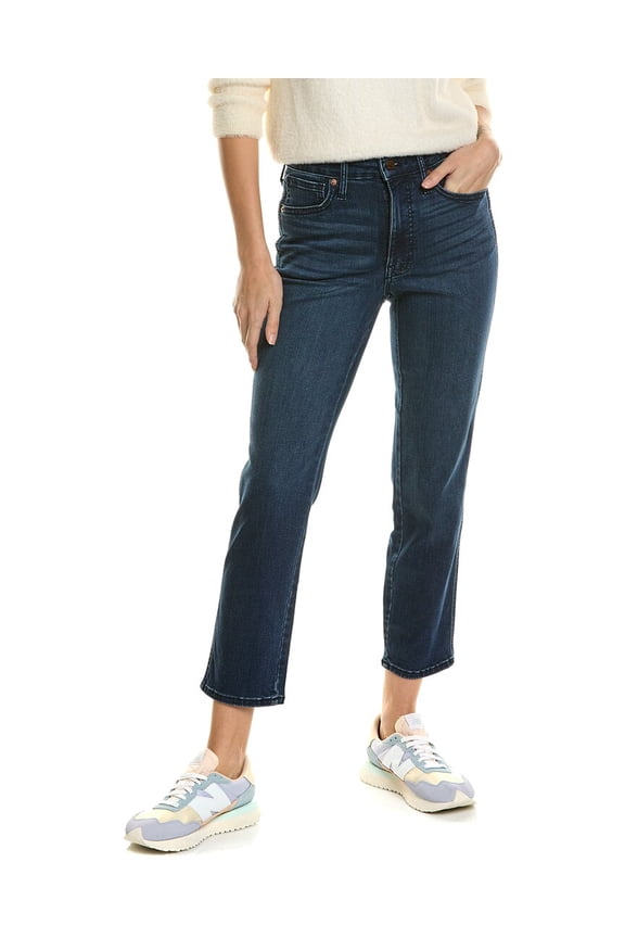 womens Curvy Dahill Wash Stovepipe Jean, 24, Blue