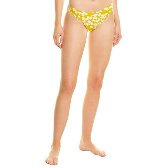 Madewell womens  Devon Bikini Bottom, XXL, Yellow