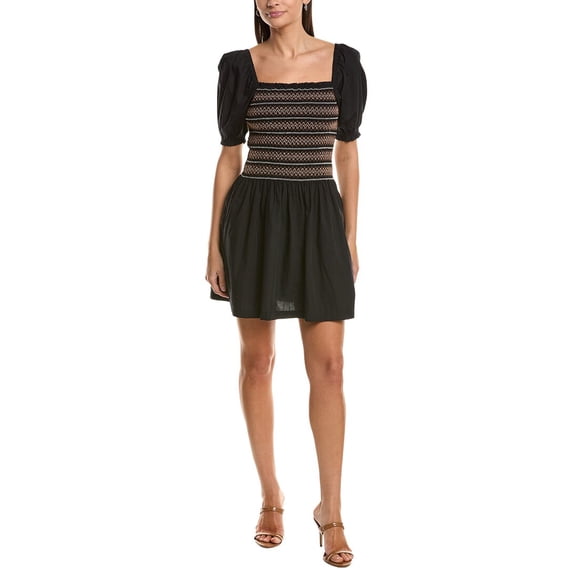 Madewell womens Juliette Mini Dress, xs, Black