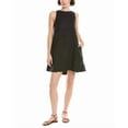 thumbnail image 1 of Madewell womens  Mini Linen Shift Dress, m, Black, 1 of 3